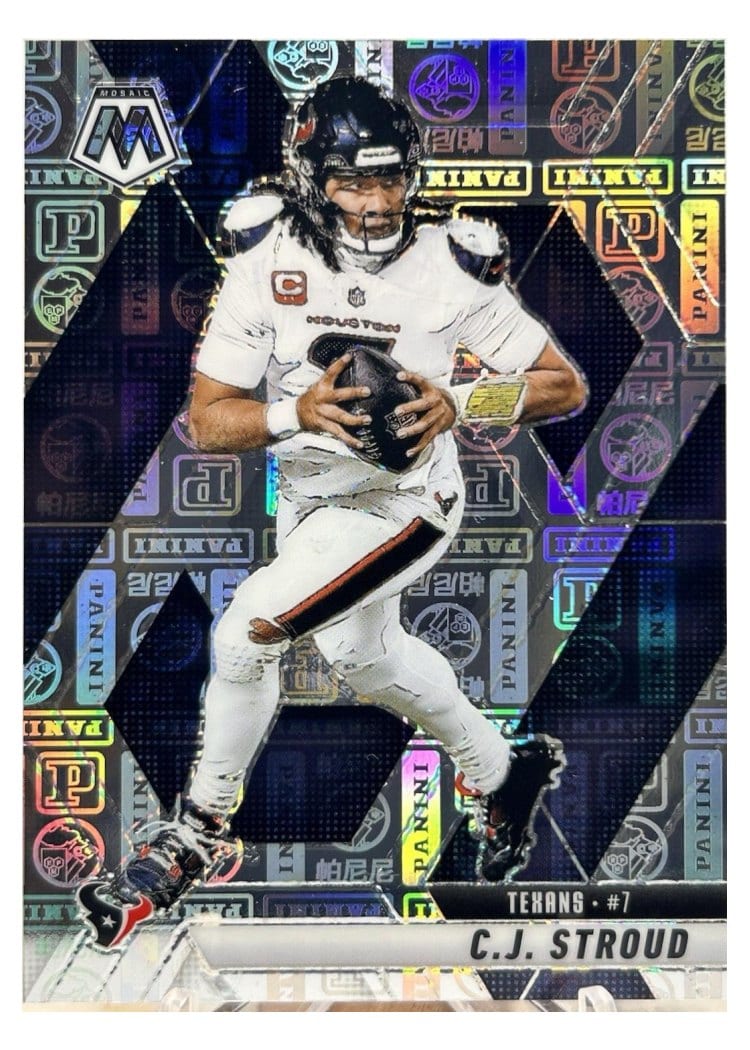 2025 Panini Mosaic Base Set C.J. Stroud #71 card