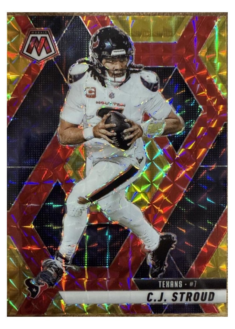 2025 Panini Mosaic Base Set C.J. Stroud #71 card