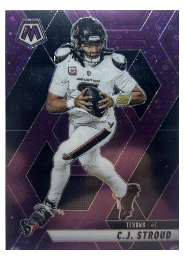 2025 Panini Mosaic Base Set C.J. Stroud #71 card