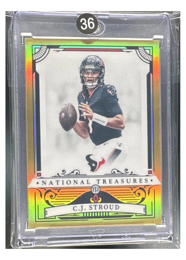 2025 Panini National Treasures Premium C.J. Stroud #35 card
