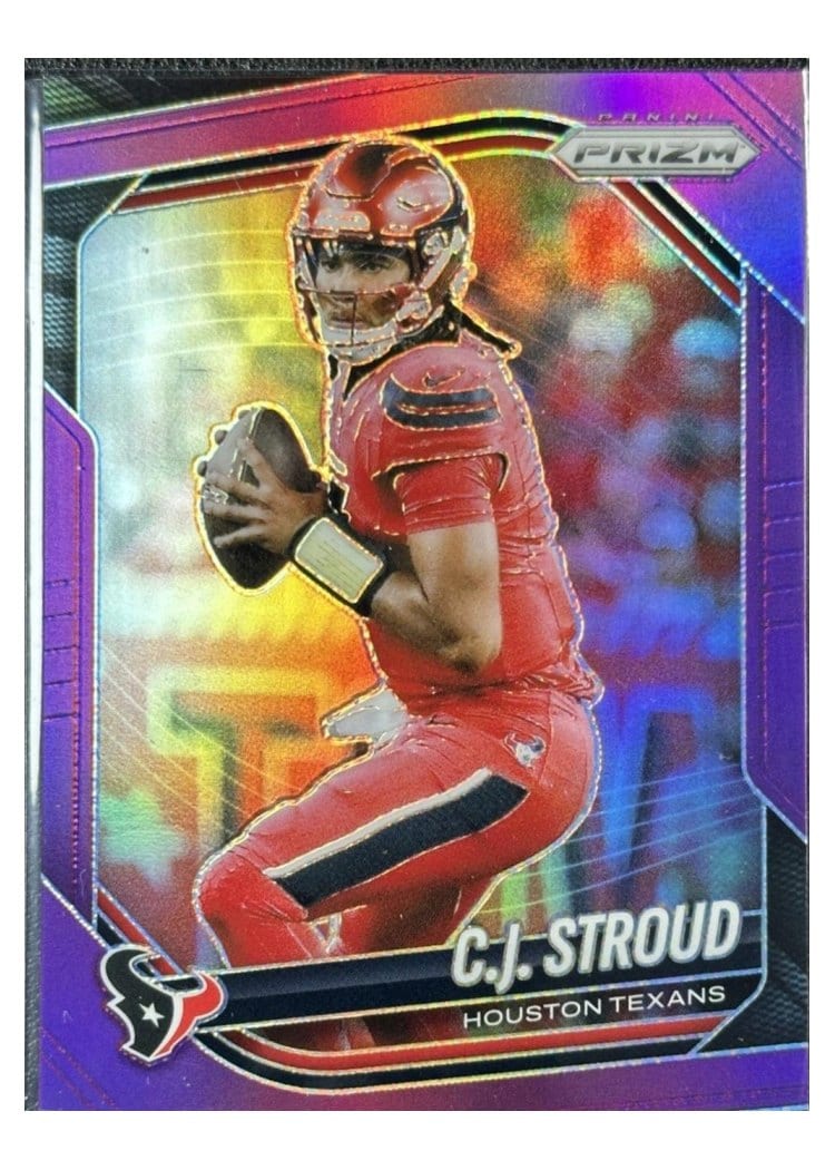 2025 Panini Prizm Base Set C.J. Stroud #143 card
