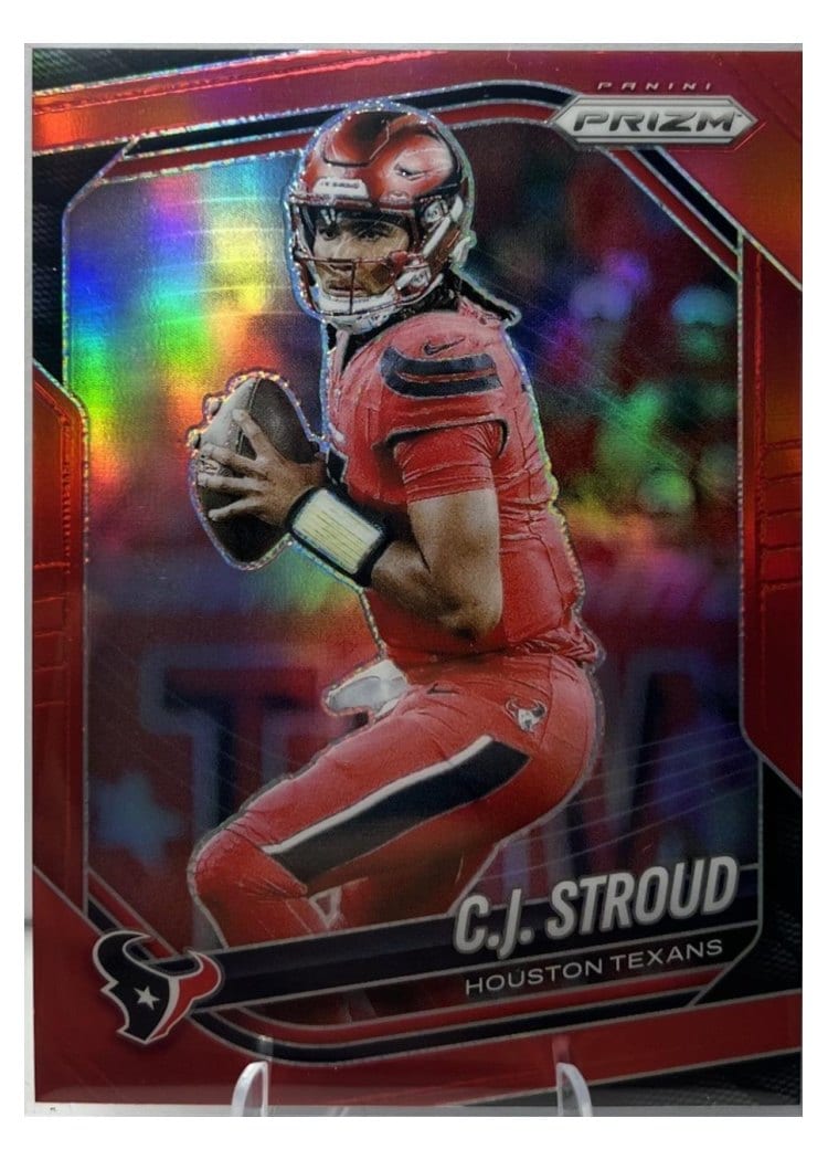 2025 Panini Prizm Base Set C.J. Stroud #143 card