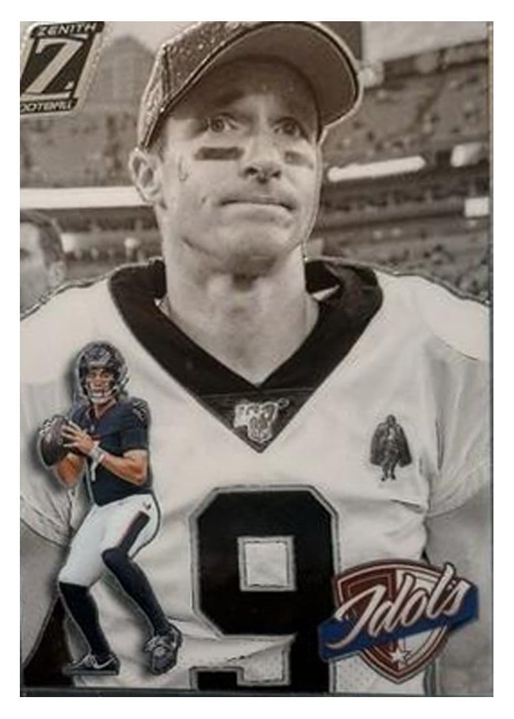 2024 Panini Zenith Idols C.J. Stroud / Drew Brees #19 card