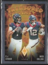 2024 Panini Phoenix Treasured Tandems C.J. Stroud / Nico Collins #TT-HOU card