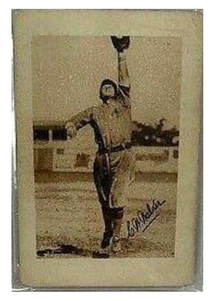 1923 Willard Chocolate C. W. Walker card