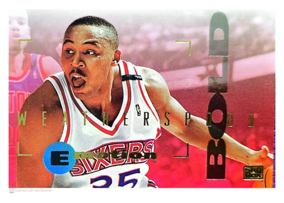1994 E Motion C. Weatherspoon #75 card