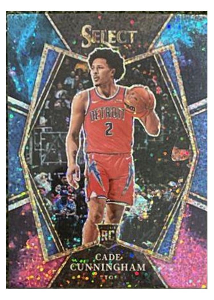 2021-22 Panini Select Base Set Cade Cunningham #116 card