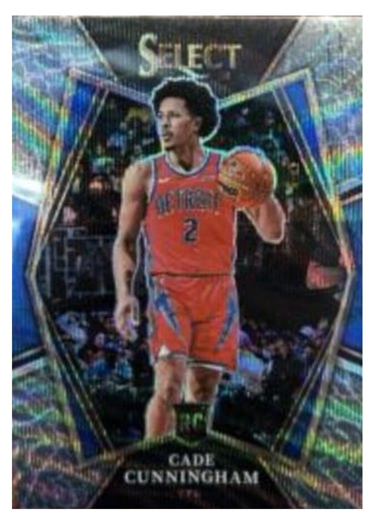 2021-22 Panini Select Base Set Cade Cunningham #116 card