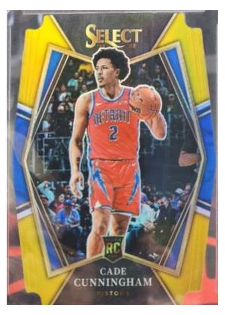 2021-22 Panini Select Base Set Cade Cunningham #116 card