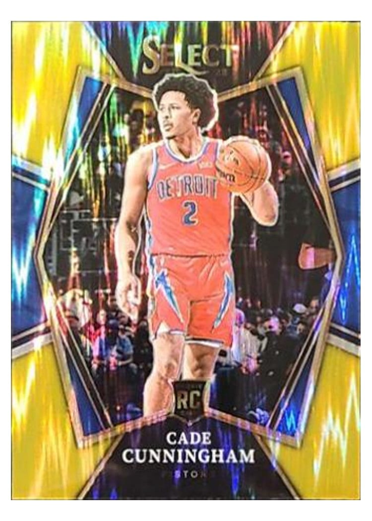 2021-22 Panini Select Base Set Cade Cunningham #116 card