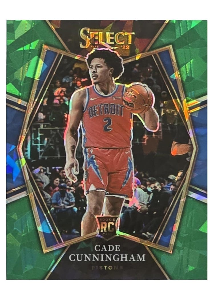 2021-22 Panini Select Base Set Cade Cunningham #116 card