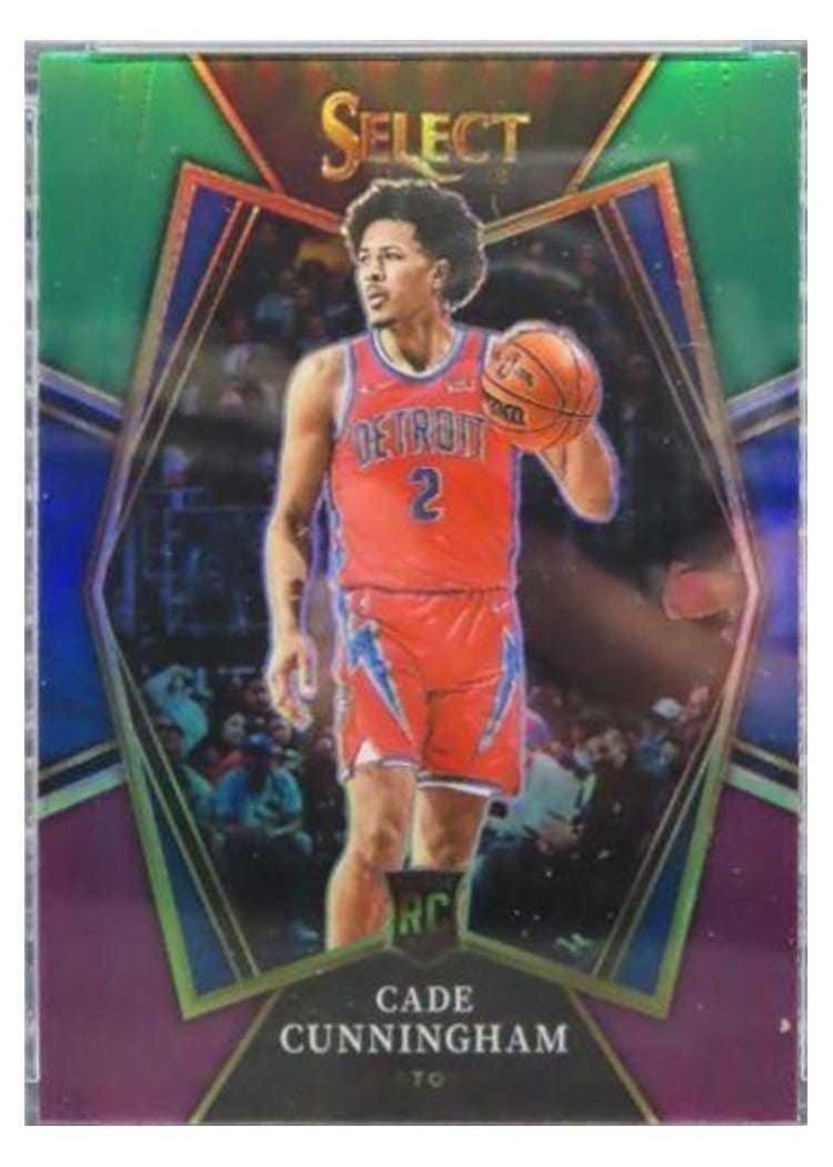 2021-22 Panini Select Base Set Cade Cunningham #116 card