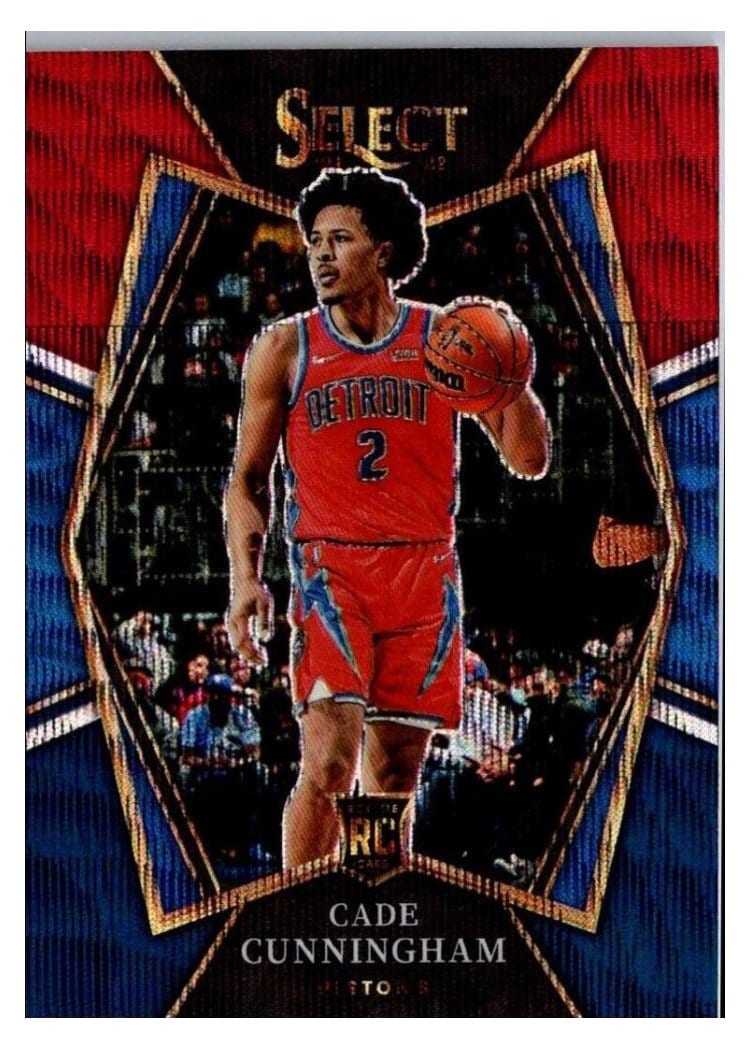 2021-22 Panini Select Base Set Cade Cunningham #116 card