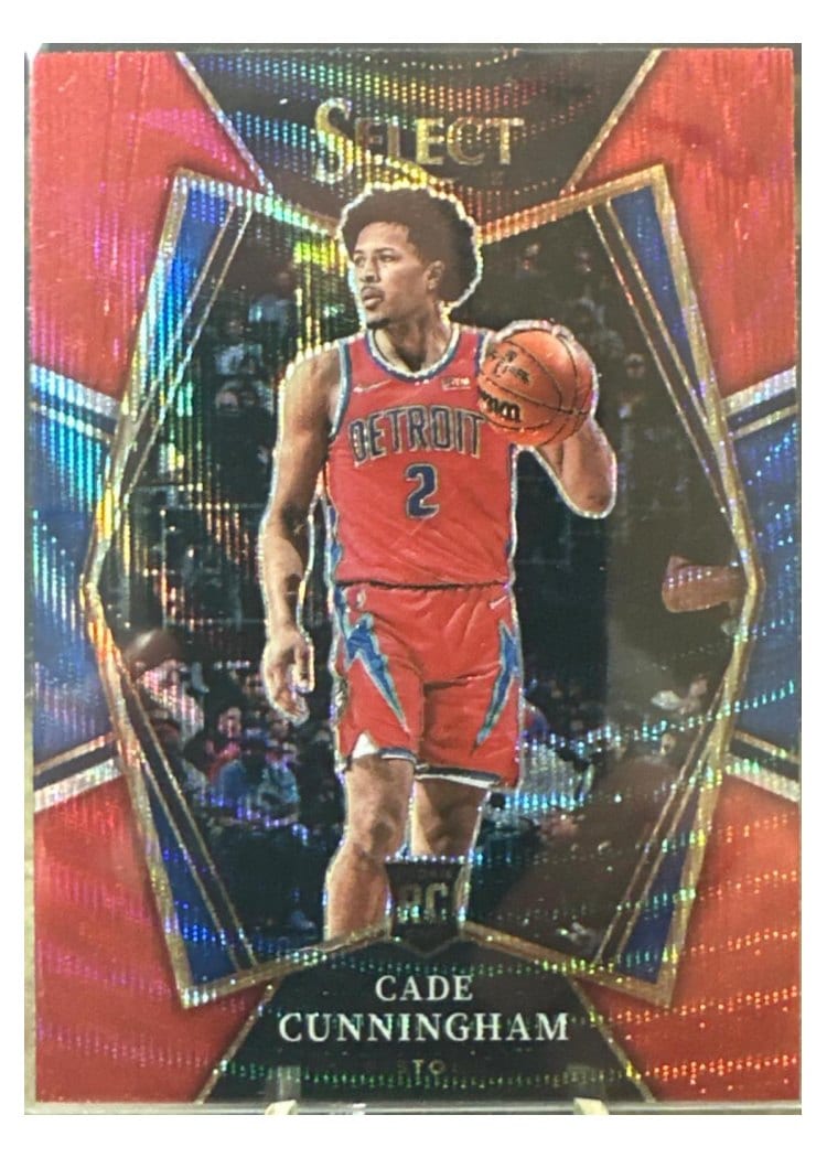 2021-22 Panini Select Base Set Cade Cunningham #116 card