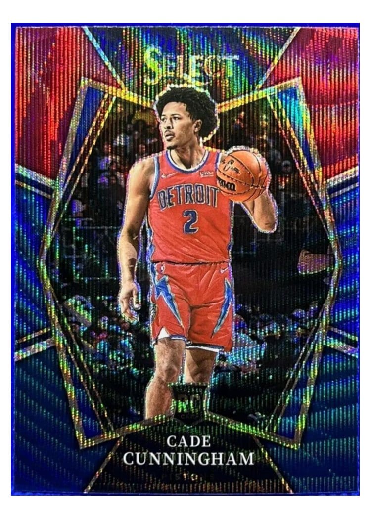 2021-22 Panini Select Base Set Cade Cunningham #116 card