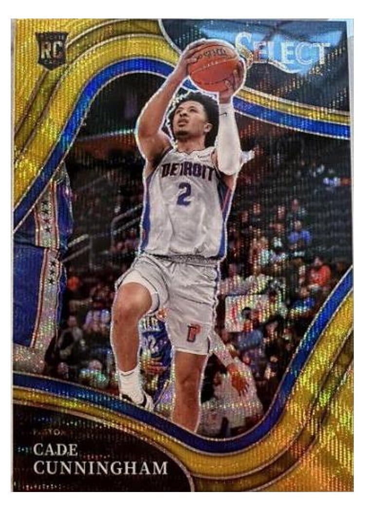 2021-22 Panini Select Base Set Cade Cunningham #288 card