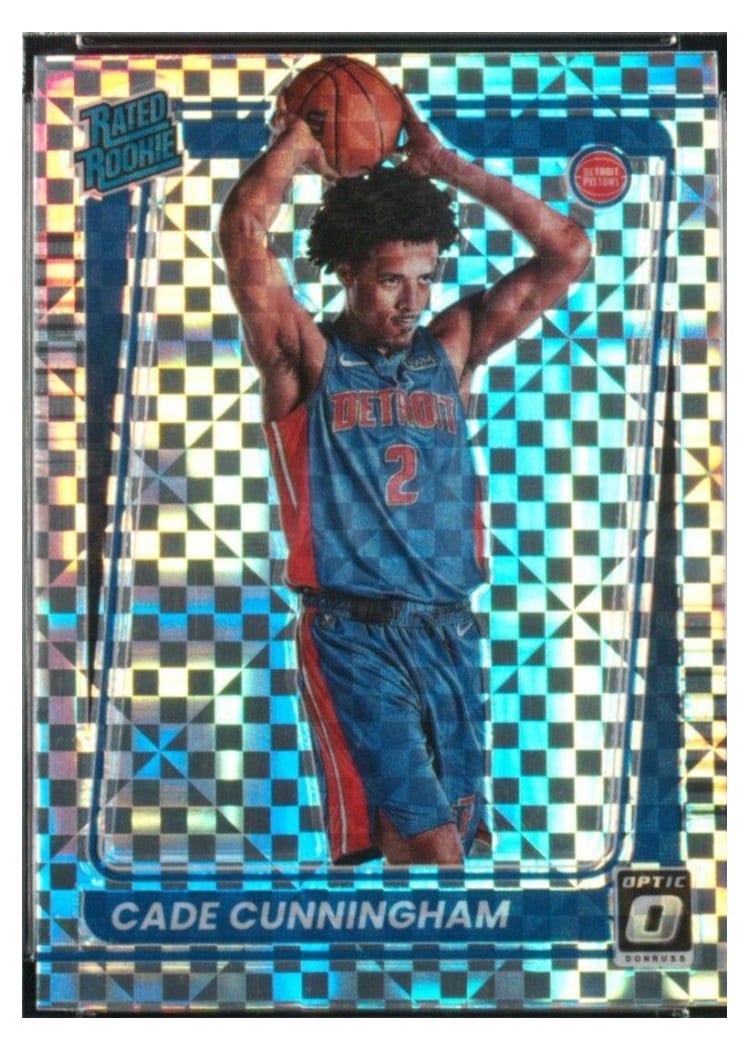2021 Panini Donruss Optic Cade Cunningham #161 card