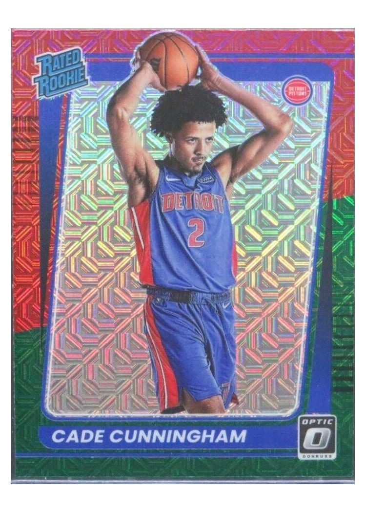 2021 Panini Donruss Optic Cade Cunningham #161 card