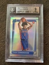 2021 Panini Donruss Optic Cade Cunningham #161 card