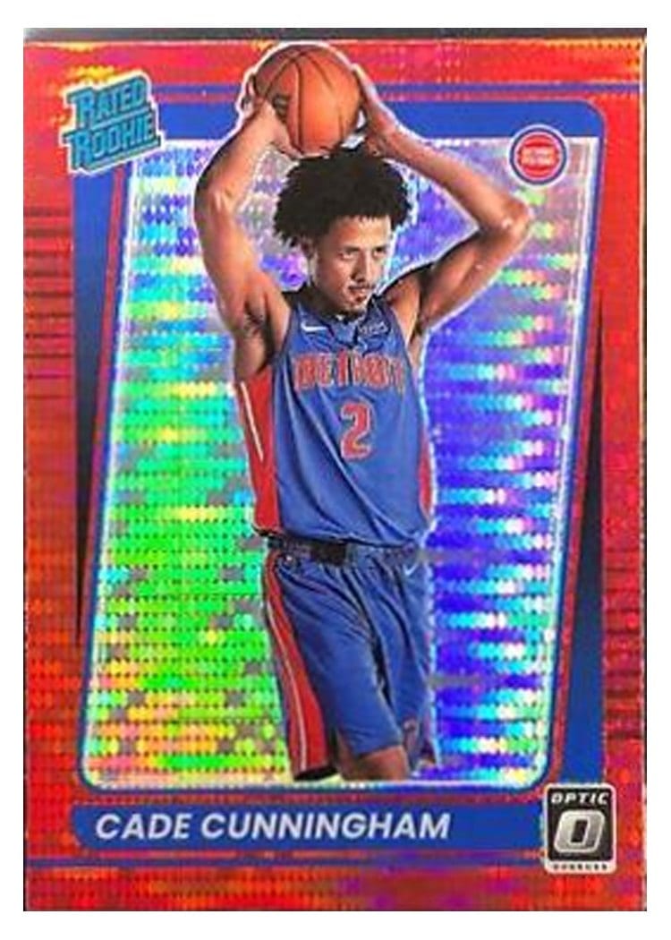 2021 Panini Donruss Optic Cade Cunningham #161 card
