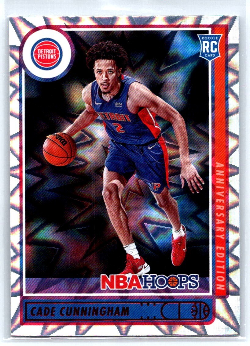 2021 Panini Hoops Cade Cunningham #201 card