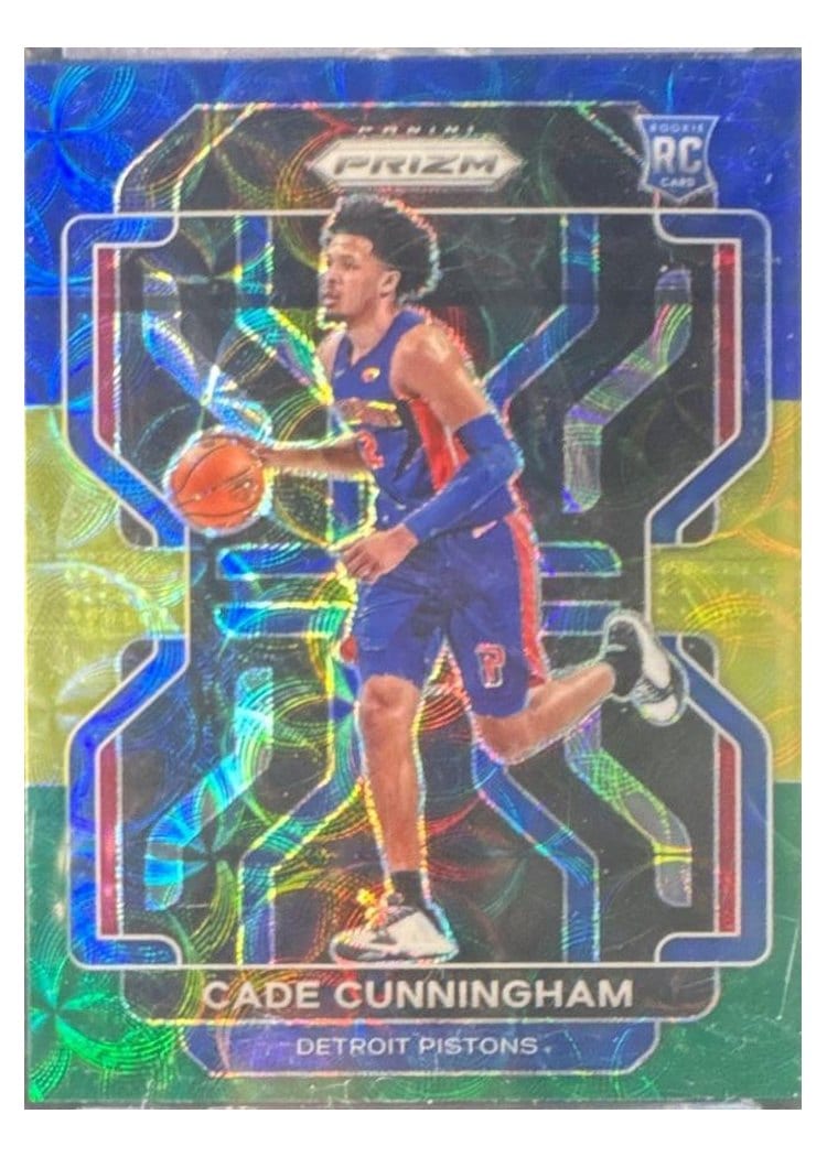 2021 Panini Prizm Cade Cunningham #282 card