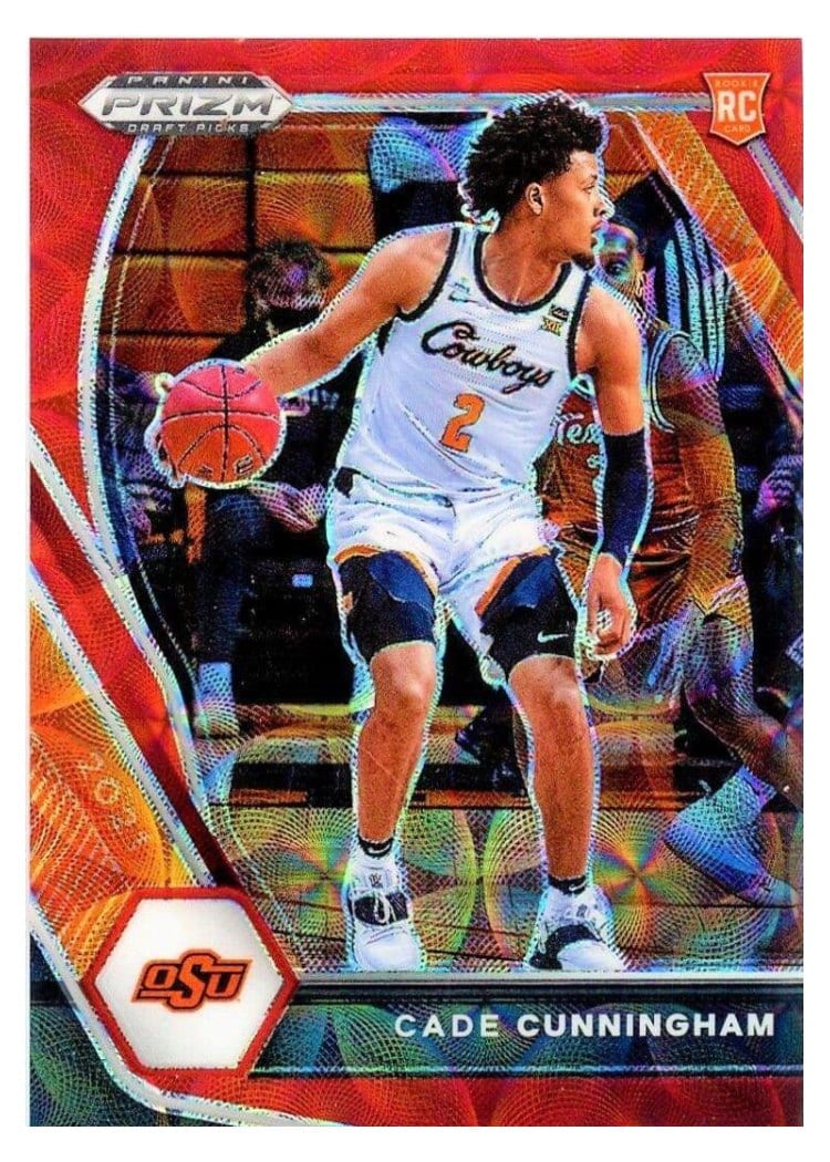 2021 Panini Prizm Cade Cunningham #282 card