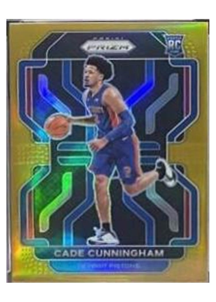 2021 Panini Prizm Cade Cunningham #282 card