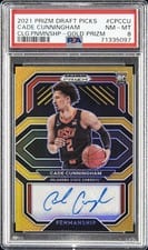 2021 Panini Prizm Draft Picks College Penmanship Cade Cunningham #CP-CCU card