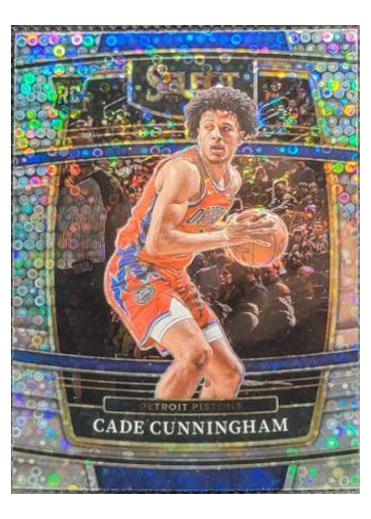 2021 Panini Select Cade Cunningham Disco Prizm #11 card