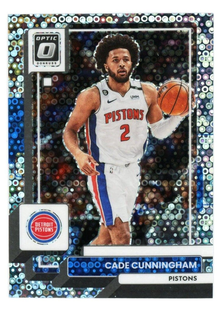 2022-23 Donruss Optic Base Set Cade Cunningham #92 card