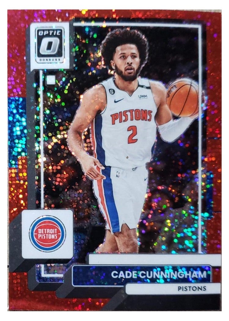 2022-23 Donruss Optic Base Set Cade Cunningham #92 card