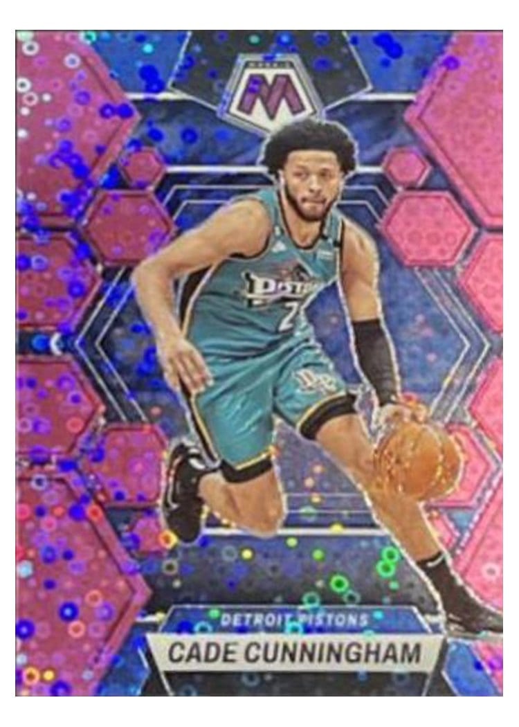 2022-23 Panini Mosaic Base Set Cade Cunningham #6 card