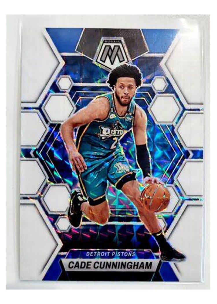 2022-23 Panini Mosaic Base Set Cade Cunningham #6 card