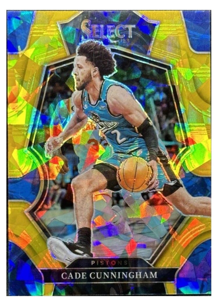 2022-23 Panini Select Base Set Cade Cunningham #118 card