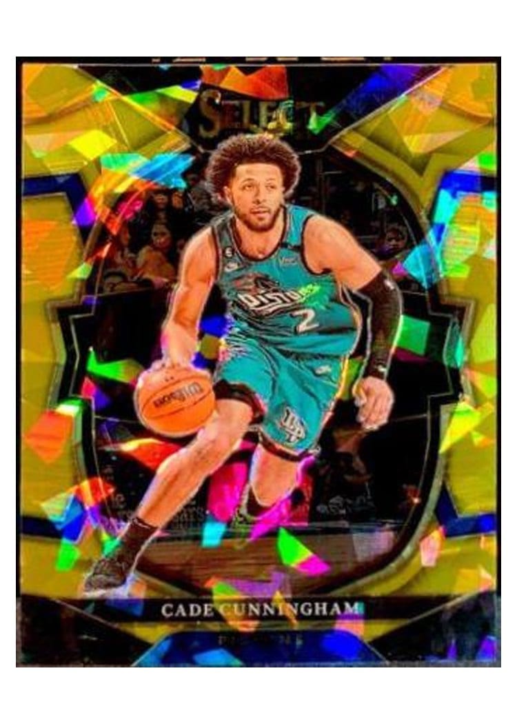 2022-23 Panini Select Base Set Cade Cunningham #18 card