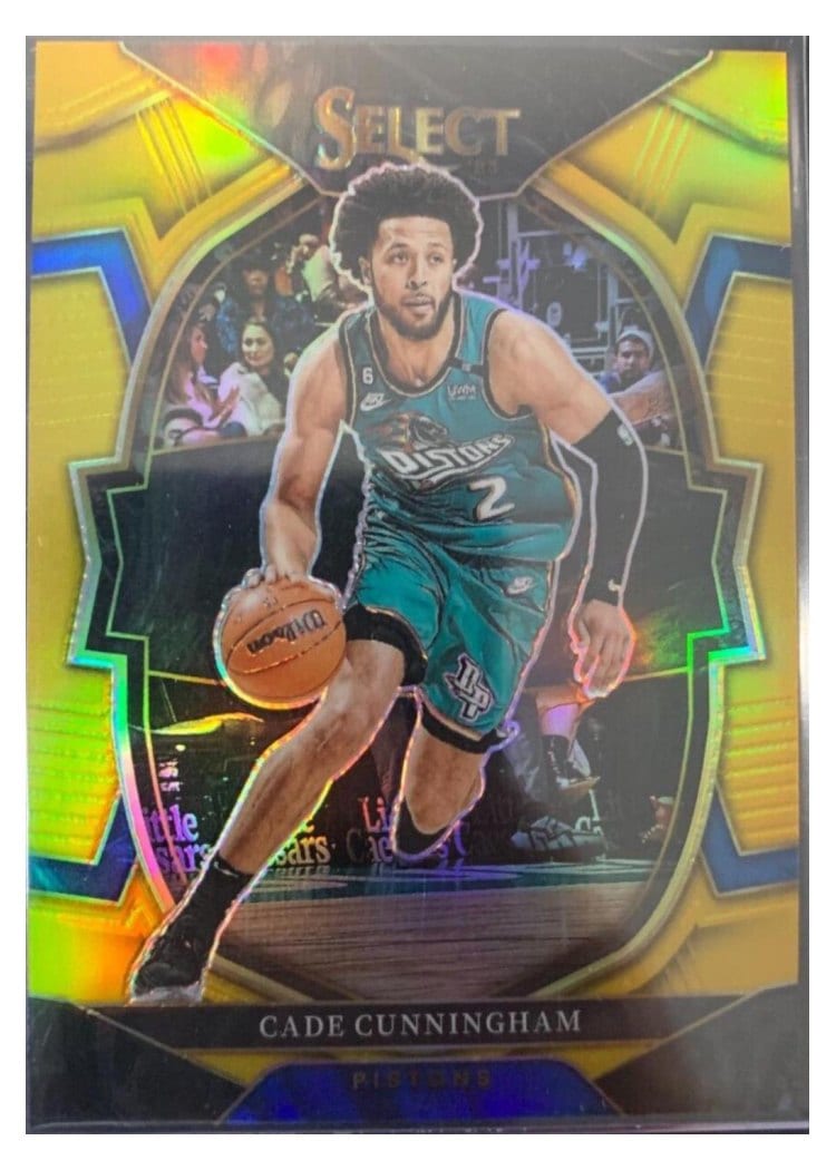 2022-23 Panini Select Base Set Cade Cunningham #18 card