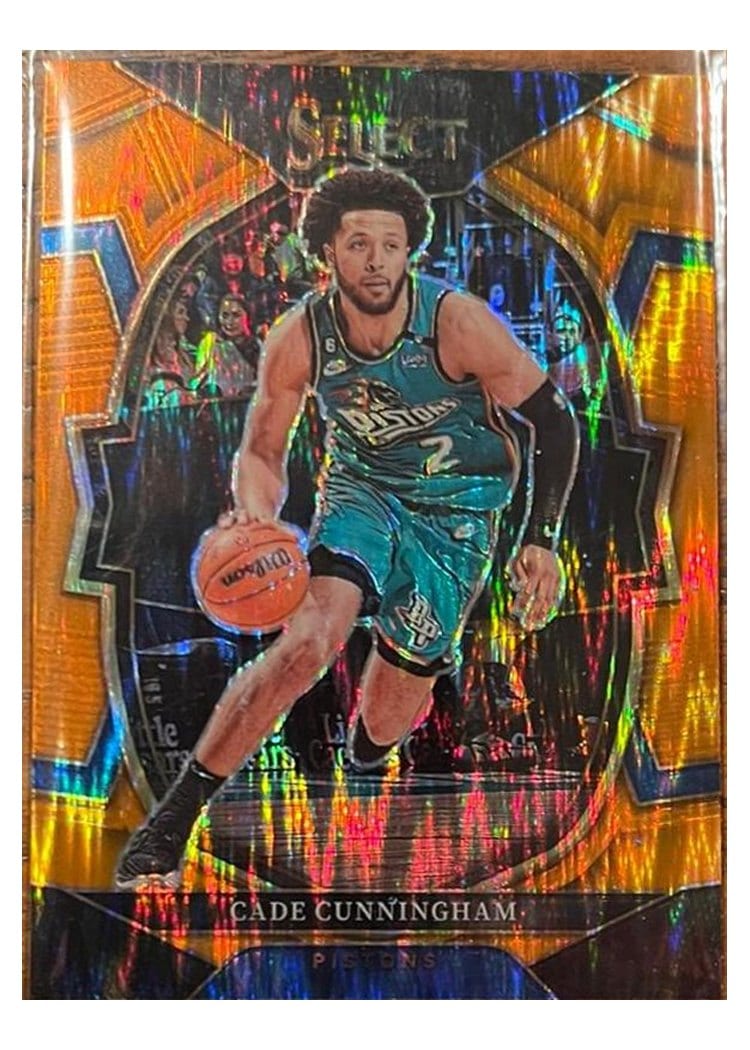 2022-23 Panini Select Base Set Cade Cunningham #18 card