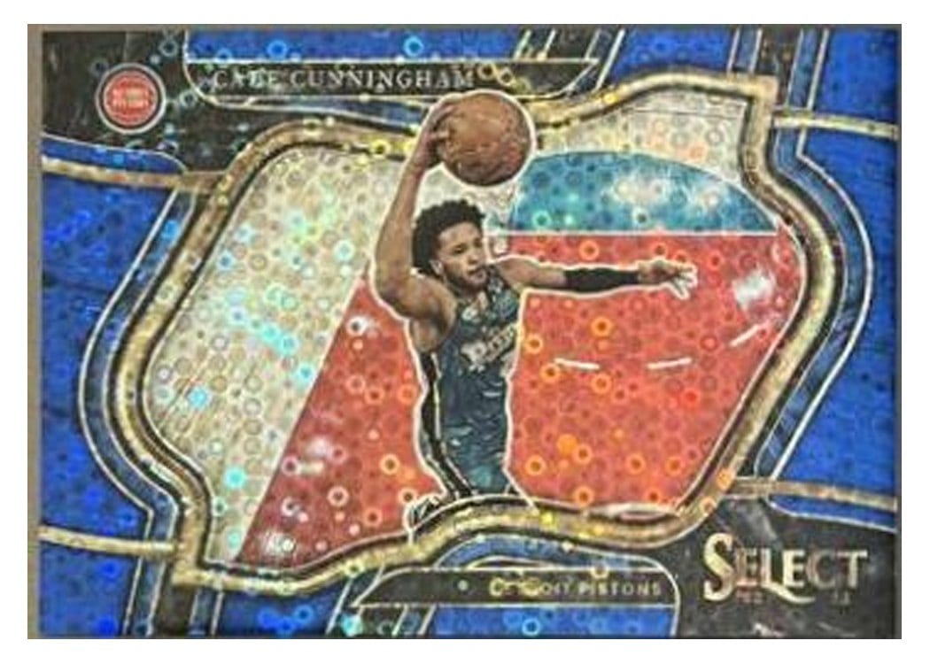 2022-23 Panini Select Base Set Cade Cunningham #218 card