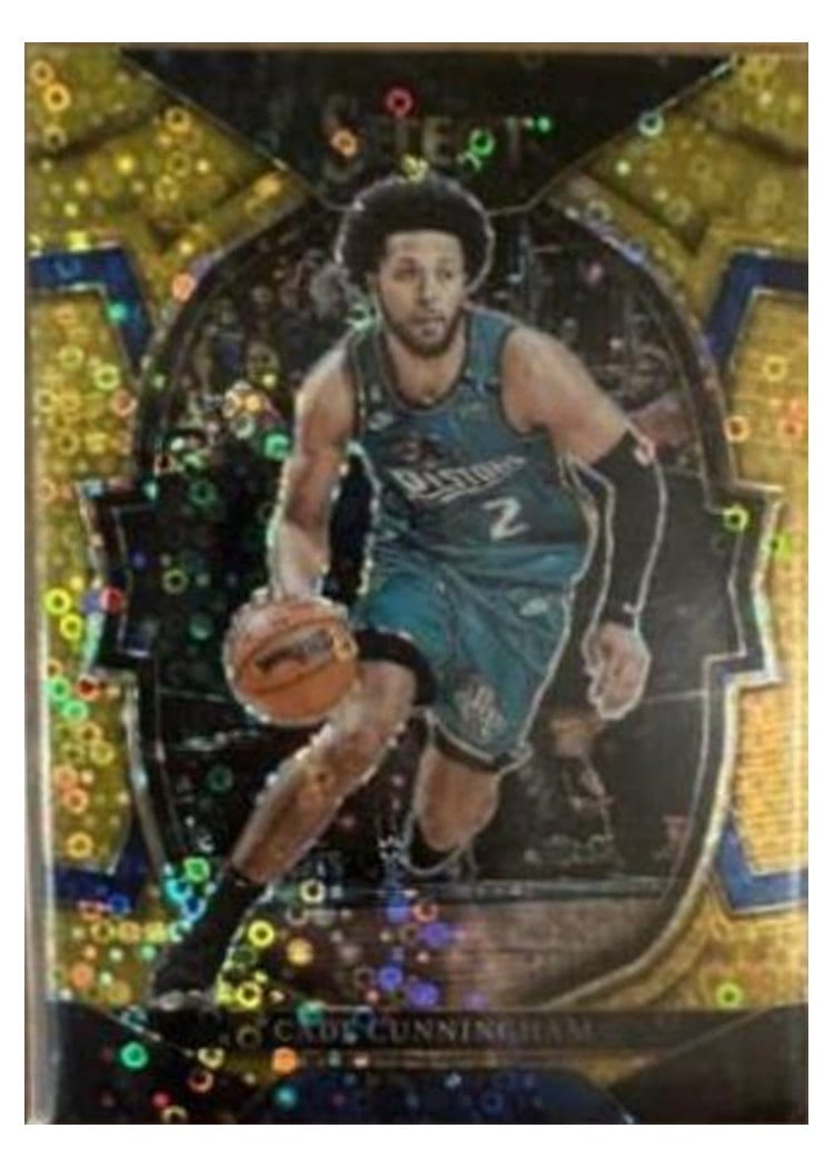 2022-23 Panini Select Base Set Cade Cunningham #218 card
