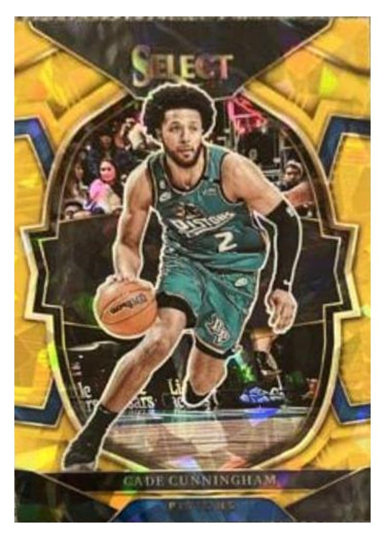 2022-23 Panini Select Base Set Cade Cunningham #218 card