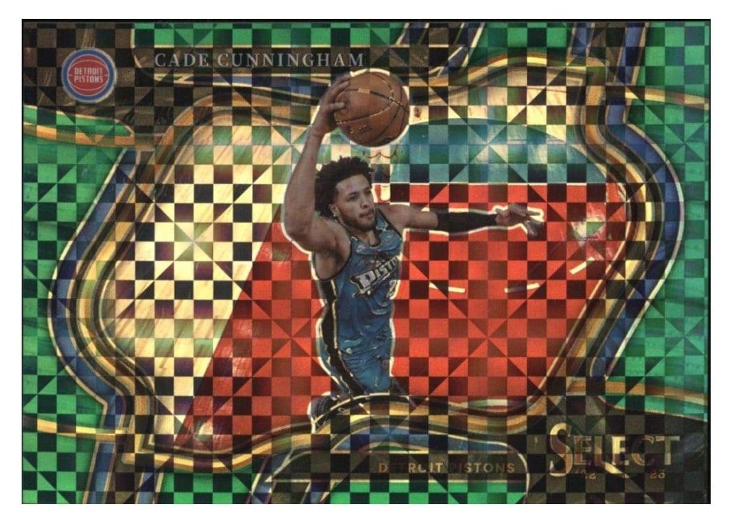 2022-23 Panini Select Base Set Cade Cunningham #218 card