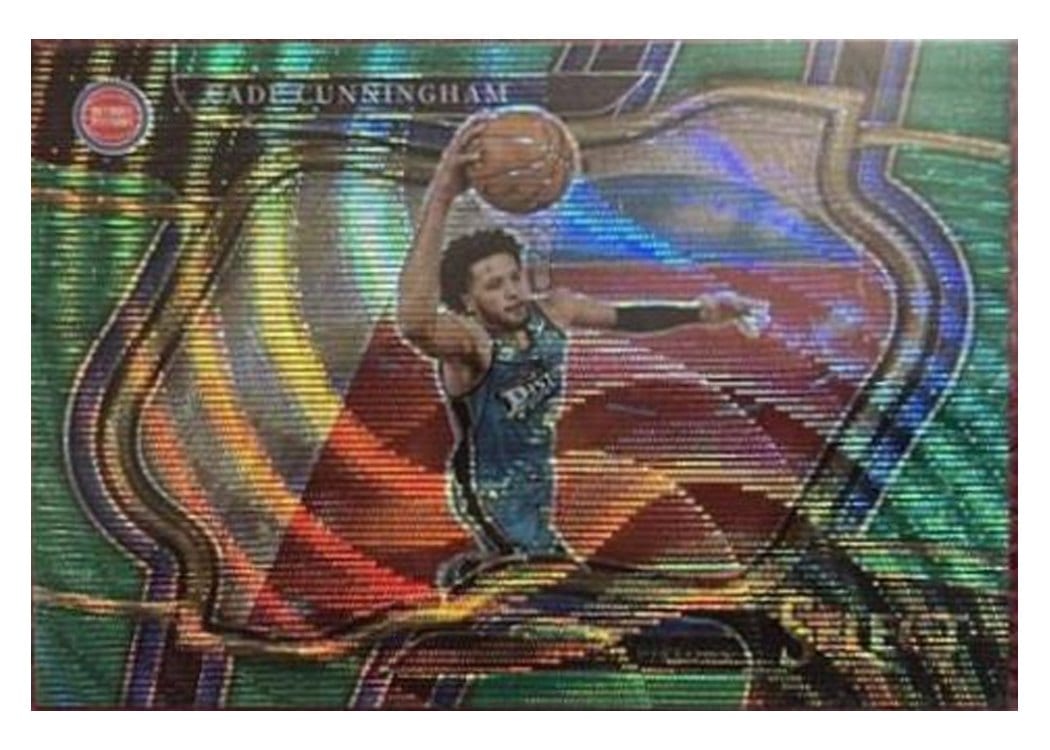 2022-23 Panini Select Base Set Cade Cunningham #218 card