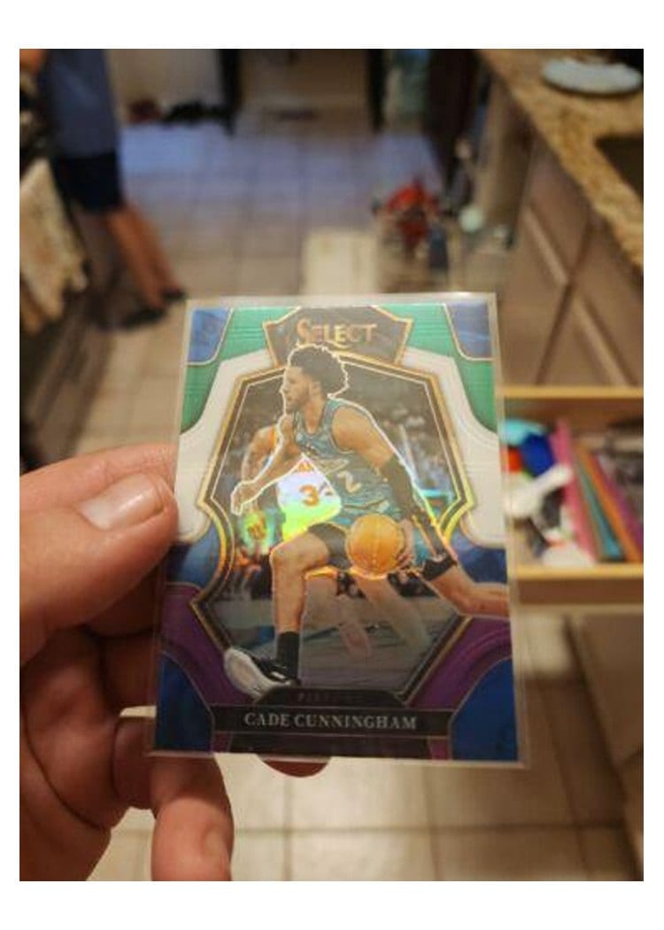 2022-23 Panini Select Base Set Cade Cunningham #218 card
