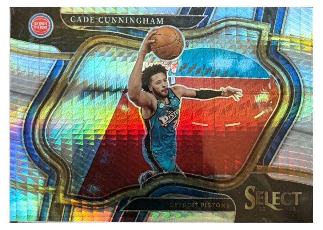 2022-23 Panini Select Base Set Cade Cunningham #218 card