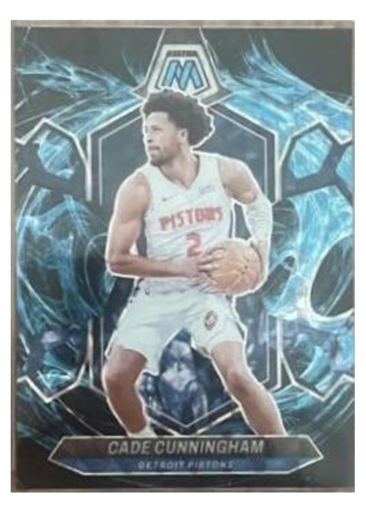 2023-24 Panini Mosaic Base Set Cade Cunningham Genesis #81 card