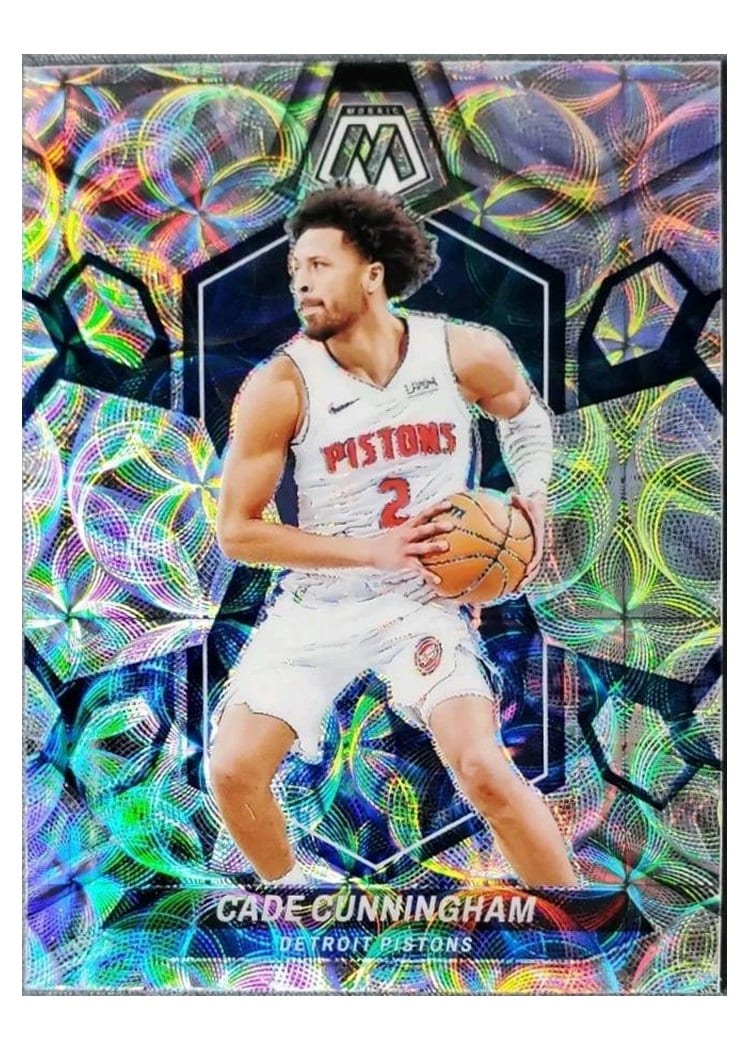 2023-24 Panini Mosaic Base Set Cade Cunningham International #81 card