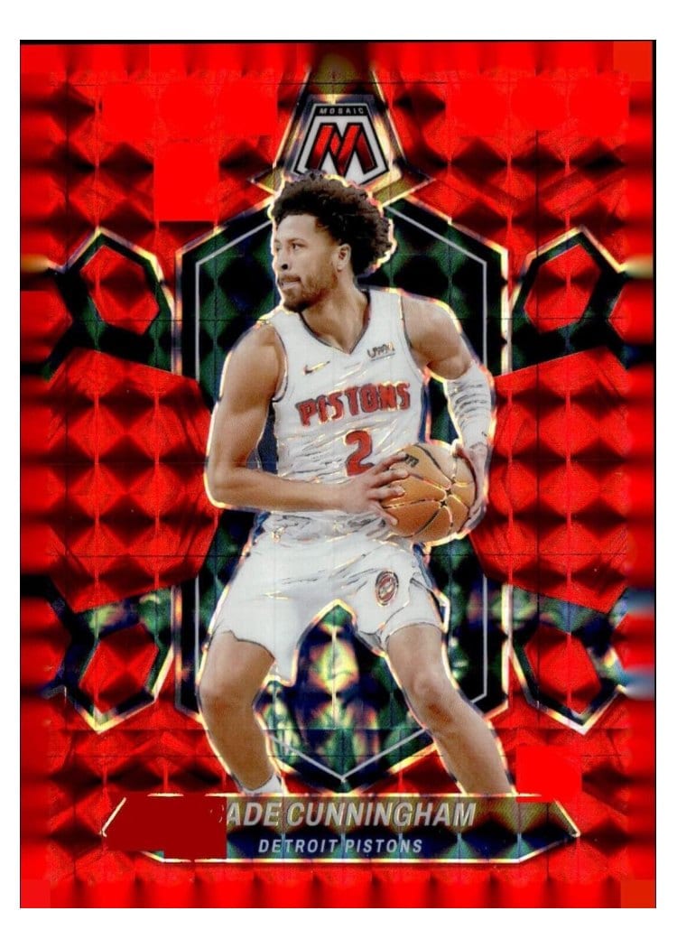 2023-24 Panini Mosaic Base Set Cade Cunningham #81 card