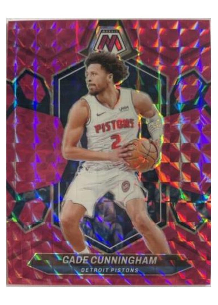 2023-24 Panini Mosaic Base Set Cade Cunningham #81 card