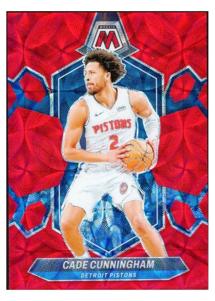 2023-24 Panini Mosaic Base Set Cade Cunningham #81 card